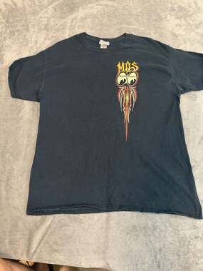 MOON Equipped Hot Rod & Kustom Supply Wildman Pinstripe T-Shirt